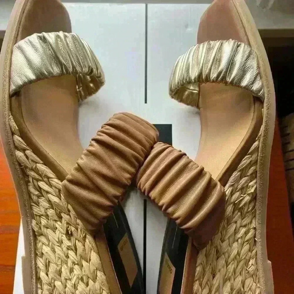 Dolce Vida Gold Multi Stella Slip On Wedge-Size 9.5 M - Picture 6 of 8